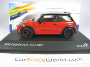 MINI COOPER JCW (F56) 2023 1/43 SOLIDO (RED)