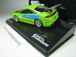 MITSUBISHI ECLIPSE FAST AND FURIOUS 1/43 IXO ALTAYA (GREEN)