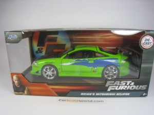 MITSUBISHI ECLIPSE BRIAN FAST AND FURIOUS 1/24 JADA TOYS