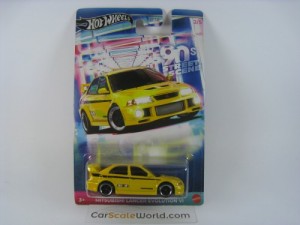 MITSUBISHI LANCER EVOLUTION VI HOTWHEELS 90S STREET SCENE (2/5)