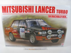 MITSUBISHI LANCER TURBO 1984 RAC RALLY 1/24 AOSHIM