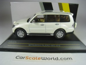 MITSUBISHI PAJERO - MONTERO 4WD 2010 1/43 FIRST 43 (WHITE)