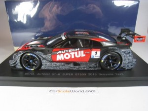 MOTUL AUTECH GT-R #1 SUPER GT 2015 SERIES GT500 OKAYAMA TEST 1/18 EBBRO