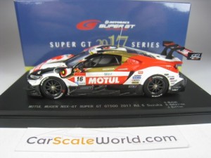 MOTUL MUGEN NSX-GT SUPER GT G5500 2017 RD.6 SUZUKA 1/43 EBBRO