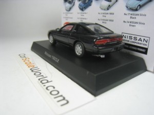 NISSAN 180SX 1990 1/64 KYOSHO (BLACK)