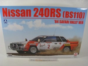 NISSAN 240 RS (BS110) 1984 SAFARI RALLY 1/24 AOSHI