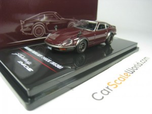 NISSAN FAIRLADY 240ZG (HS30) 1/64 INNO64 (BROWN)