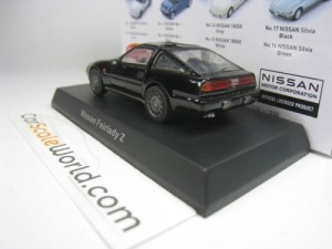 NISSAN FAIRLADY Z  HZ31 300ZX 1986 1/64 KYOSHO (BLACK)