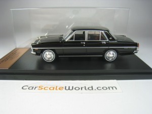 NISSAN GLORIA SUPER DELUXE 1967 1/43 ALMOST REAL - HACHETTE (BLACK)