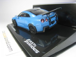 NISSAN GT-R (R35) BENSOPRA FAST AND FURIOUS 1/43 IXO ALTAYA