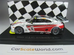 NISSAN GT-R GT1 2010 SWISS RACING TEAM 1/43 EBBRO