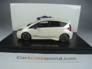 NISSAN NOTE E-POWER NISMO 2018 (RHD) 1/43 EBBRO (WHITE)