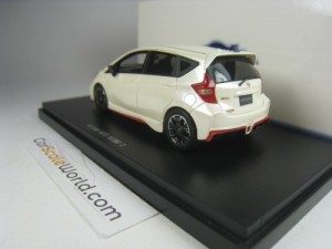 NISSAN NOTE NISMO S 2015 (RHD) 1/43 EBBRO (BRILLANT WHITE PEARL)