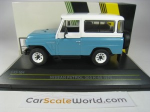 NISSAN PATROL 300 H-60 1970 1/43 FIRST43 (LIGHT BLUE/WHITE)