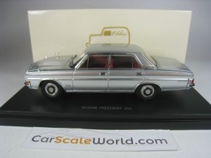 NISSAN PRESIDENT 252 1987 1/43 EBBRO (SILVER)