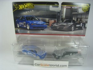 NISSAN PRIMERA 1994 NISSAN R390 GT1 HOTWHEELS TWIN PACK