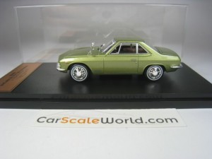 NISSAN SILVIA 1965 1/43 ALMOST REAL - HACHETTE (GREEN)