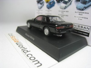 NISSAN SILVIA S13 1988 1/64 KYOSHO (BLACK)