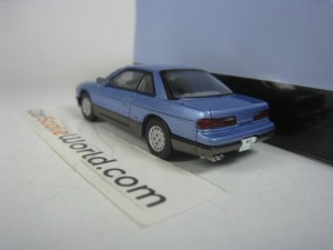 NISSAN SILVIA S13 1/64 J COLLECTION (BLUE/GREY)