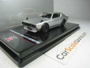 NISSAN SKYLINE 2000 GT-R KPGC110 1/64 INNO64 (SILVER)