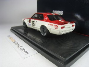 NISSAN SKYLINE GT-R KPGC10 RACING 1972 FUJI 1/43 EBBRO