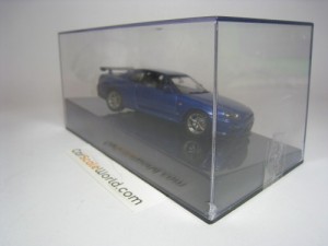 NISSAN SKYLINE GT-R R34 1/43 AUTOART (BLUE)