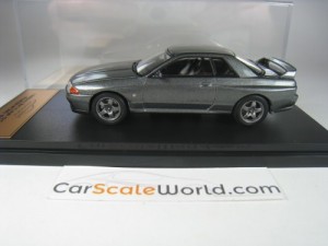 NISSAN SKYLINE GT-R R32 1989 1/43 ALMOST REAL- HACHETTE (GREY)