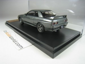 NISSAN SKYLINE GT-R R32 1989 1/43 ALMOST REAL- HACHETTE (GREY)