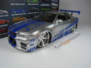 NISSAN SKYLINE GT-R R34 FAST AND FURIOUS BRIAN 1/2