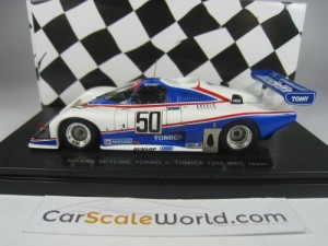 NISSAN SKYLINE TURBO C TOMICA 1985 WEC JAPAN 1/43 EBBRO