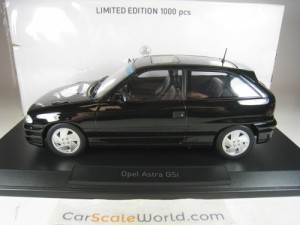 OPEL ASTRA GSI 1992 1/18 NOREV (BLACK)