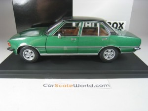 OPEL COMMODORE B GS/E  1/24 WHITEBOX (GREEN/BLACK)