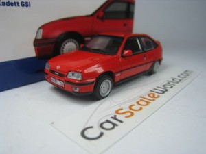 OPEL KADETT GSI 1/64 TARMAC (RED)