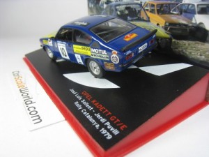 OPEL KADETT GT/E  RALLY CATALUNYA 1979 J.L SALLENT 1/43 IXO ALTAYA