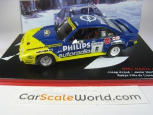 OPEL MANTA 400 RALLYE VILLA DE LLANES 1986 J. ARQUE 1/43 IXO ALTAYA