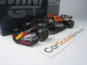 ORACLE RED BULL RACING RB18 MONACO GP 2022 3RD PLACE MAX VERSTAPPEN 1/64 MINI GT
