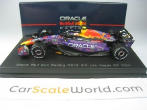 ORACLE RED BULL RACING RB19 3RD LAS VEGAS GP 2023 SERGIO PEREZ 1/64 SPARK