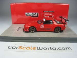 PANDEM MAZDA RX-7 FC3S 1/64 TARMAC (RED)