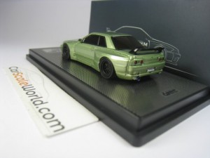 NISSAN SKYLINE GT-R R32 PANDEM ROCKET BUNNY 1/64 INNO64 (GREEN)