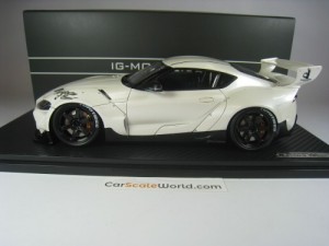 PANDEM TOYOTA GR SUPRA (A90) 1/18 IGNITION MODEL (PEARL WHITE)