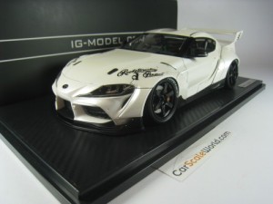 PANDEM TOYOTA GR SUPRA (A90) 1/18 IGNITION MODEL (PEARL WHITE)