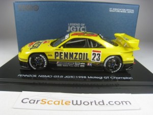 PENNZOIL NISMO GT-R JGTC 1998 MOTEGI GT CHAMPION 1/43 EBBRO