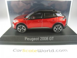 PEUGEOT 2008 GT 2024 1/43 NOREV (ELIXIR RED)