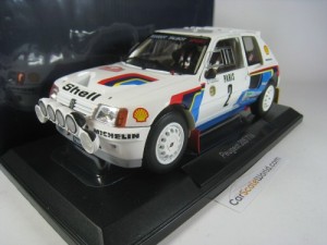 PEUGEOT 205 T16 #2 RALLY MONTE CARLO 1985 A. VATANEN 1/18 NOREV