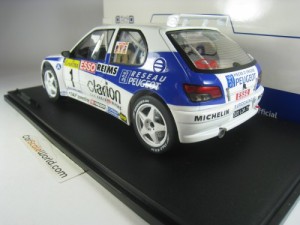 PEUGEOT 306 MAXI RALLY MONTE CARLO 1996 F. DELECOUR 1/18 SOLIDO