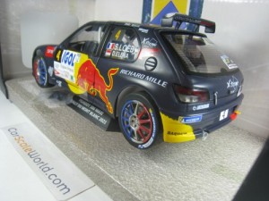 PEUGEOT 306 MAXI RALLYE DU MONT BLANC 2021 S. LOEB 1/18 SOLIDO