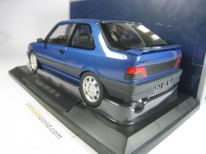 PEUGEOT 309 GTI 16 1991 PHASE II 1/18 NOREV (MIAMI BLUE)