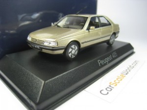 PEUGEOT 405 SRI 1991 1/43 NOREV (MAYFAIR BEIGE)