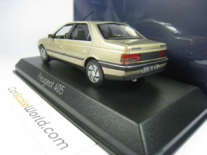 PEUGEOT 405 SRI 1991 1/43 NOREV (MAYFAIR BEIGE)