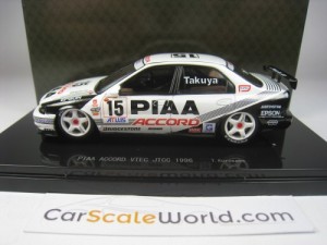 PIAA ACCORD VTEC JTCC 1996 #15 TAKUYA KUROSAWA 1/43 EBBRO